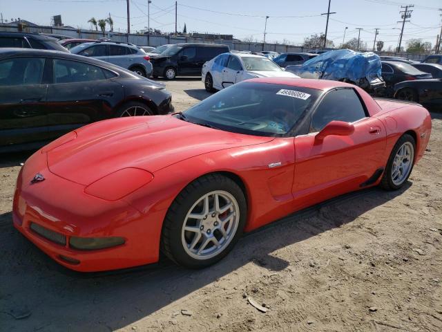 1G1YY12S935130178 - 2003 CHEVROLET CORVETTE Z06 RED photo 1