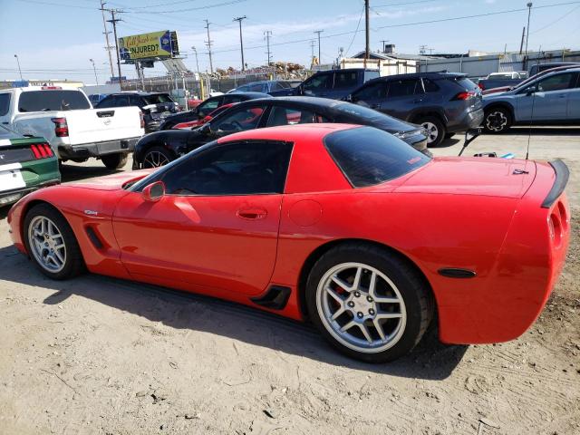 1G1YY12S935130178 - 2003 CHEVROLET CORVETTE Z06 RED photo 2