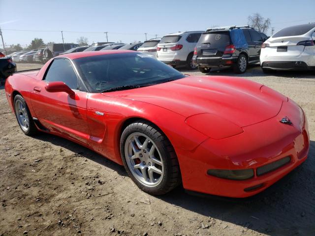 1G1YY12S935130178 - 2003 CHEVROLET CORVETTE Z06 RED photo 4