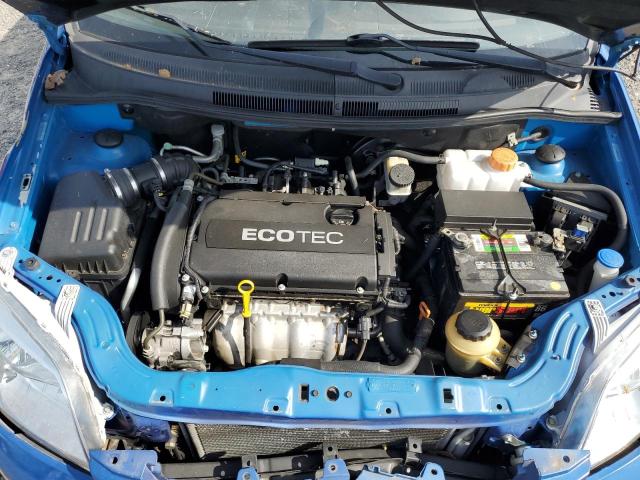 KL1TD56E99B656319 - 2009 CHEVROLET AVEO LS 蓝色 照片 11