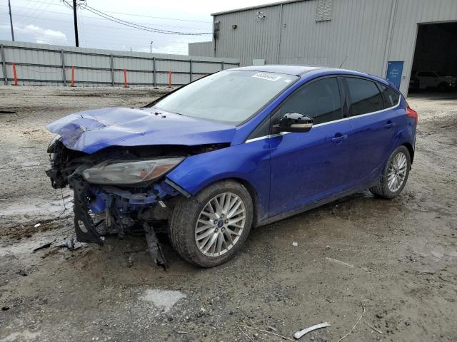 1FADP3N22EL262753 - 2014 FORD FOCUS TITANIUM BLUE photo 1