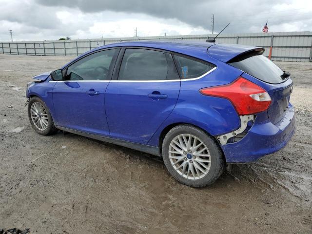 1FADP3N22EL262753 - 2014 FORD FOCUS TITANIUM BLUE photo 2