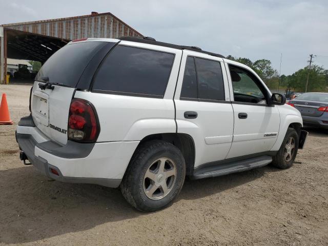 1GNDS13S132189210 - 2003 CHEVROLET TRAILBLAZE WHITE photo 3