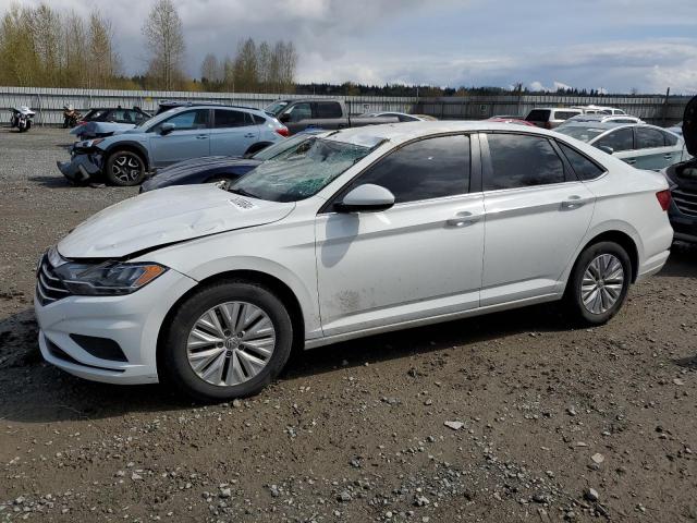 3VWN57BU2KM149670 - 2019 VOLKSWAGEN JETTA S WHITE photo 1