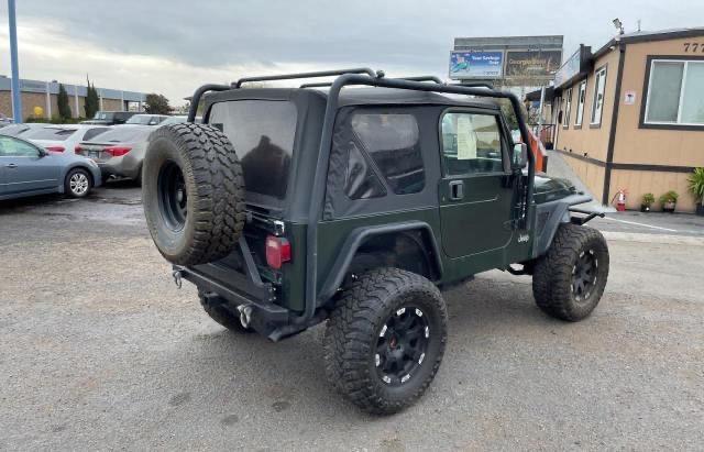 1J4FY19S9VP538847 - 1997 JEEP WRANGLER / SPORT GREEN photo 4