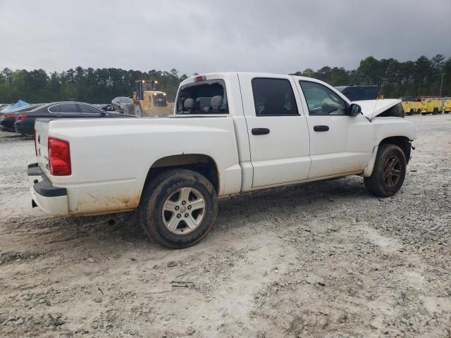 1D7RE3GK0BS637162 - 2011 DODGE DAKOTA SLT WHITE photo 3