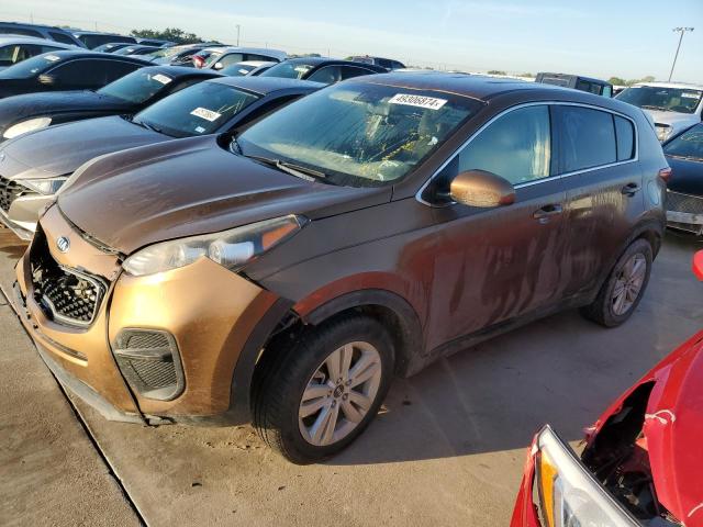 KNDPM3AC9J7351785 - 2018 KIA SPORTAGE LX BROWN photo 1