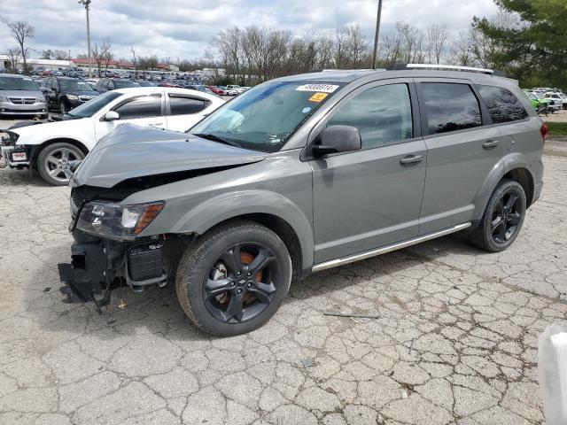 3C4PDCGB8LT268524 - 2020 DODGE JOURNEY CROSSROAD GRAY photo 1