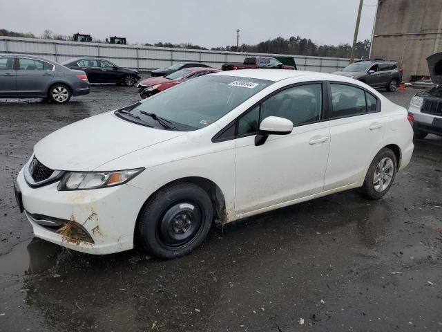 2HGFB2F55FH558404 - 2015 HONDA CIVIC LX WHITE photo 1