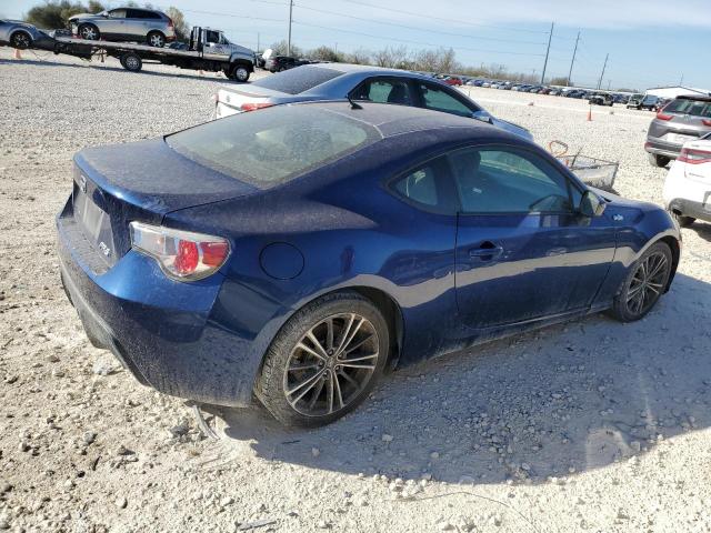 JF1ZNAA19D1715435 - 2013 TOYOTA SCION FR-S BLUE photo 3