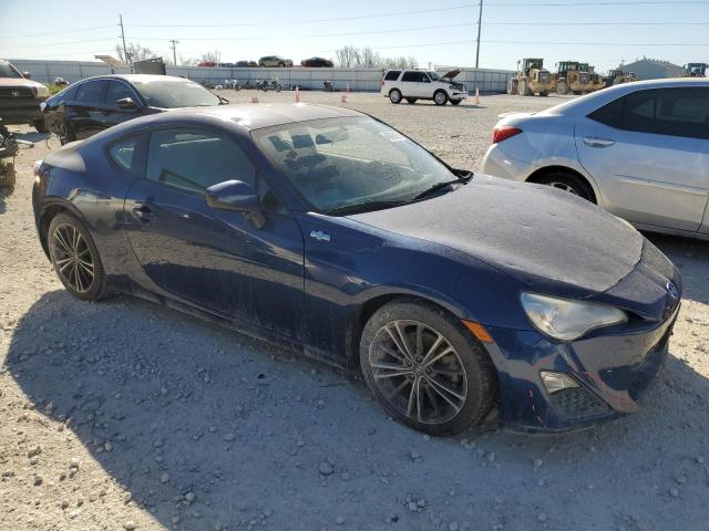 JF1ZNAA19D1715435 - 2013 TOYOTA SCION FR-S BLUE photo 4
