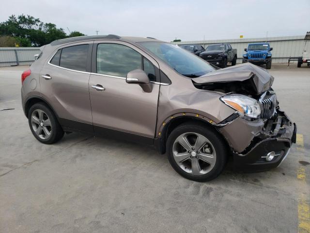 KL4CJDSB9EB630850 - 2014 BUICK ENCORE PREMIUM TAN photo 4