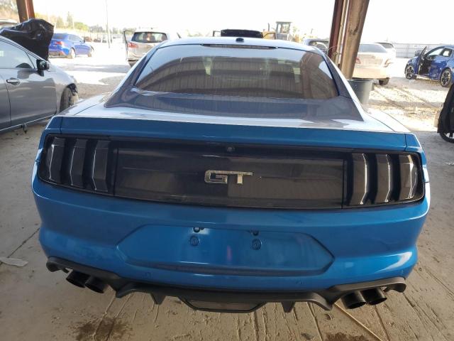 1FA6P8CF6K5203278 - 2019 FORD MUSTANG GT BLUE photo 6