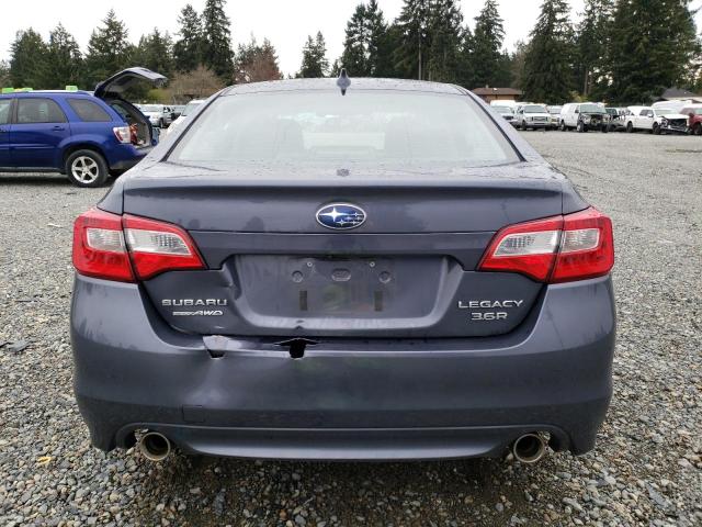 4S3BNEN68G3038993 - 2016 SUBARU LEGACY 3.6R LIMITED BLUE photo 6