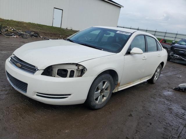 2G1WT57N391213356 - 2009 CHEVROLET IMPALA 1LT WHITE photo 1