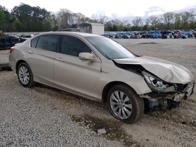 1HGCR3F81DA016016 - 2013 HONDA ACCORD EXL TAN photo 4