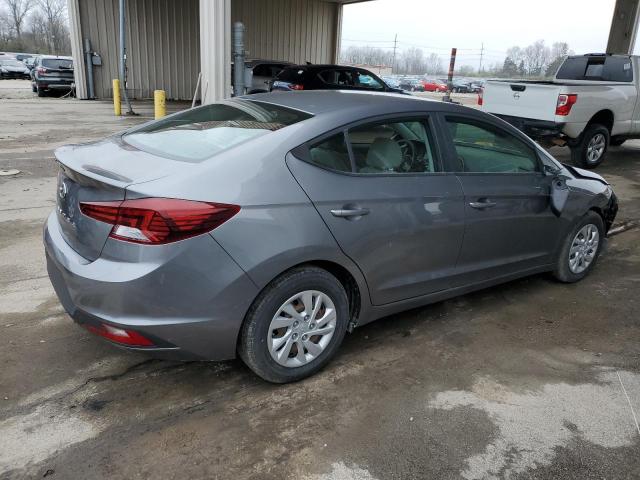 5NPD74LF4KH489531 - 2019 HYUNDAI ELANTRA SE GRAY photo 3