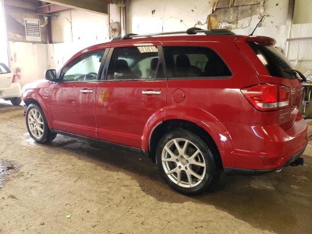 3C4PDDDG6DT595320 - 2013 DODGE JOURNEY CREW RED photo 2