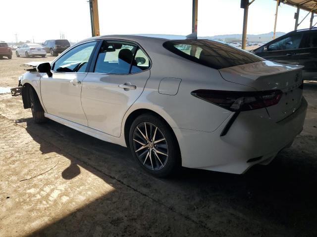 4T1G11AK0NU694279 - 2022 TOYOTA CAMRY SE WHITE photo 2