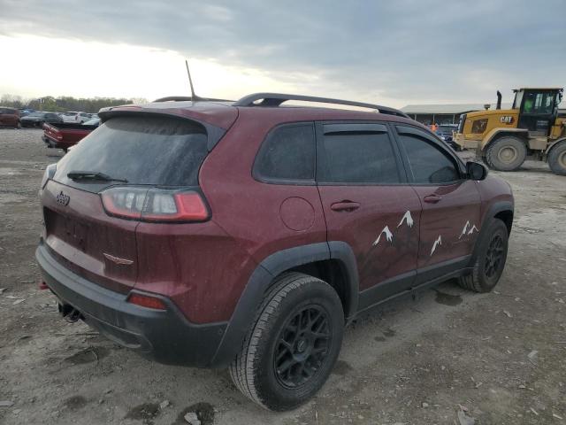 1C4PJMBN7KD211588 - 2019 JEEP CHEROKEE TRAILHAWK MAROON photo 3