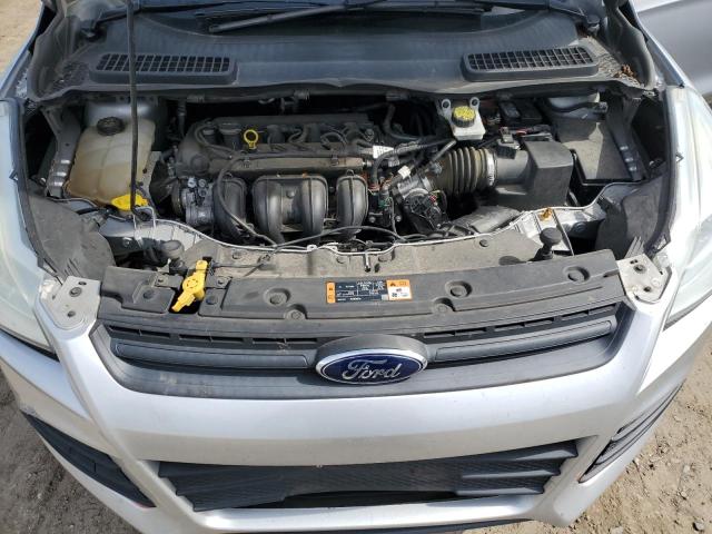 1FMCU0F79FUB67590 - 2015 FORD ESCAPE S SILVER photo 12