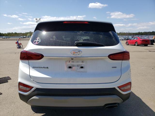 5NMS3CAD3KH029384 - 2019 HYUNDAI SANTA FE SEL Սպիտակ լուսանկար 6