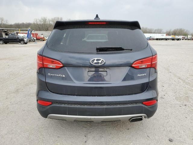 5XYZT3LB6DG067604 - 2013 HYUNDAI SANTA FE S BLUE photo 6