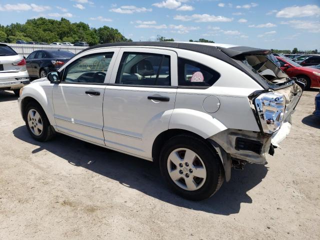 1B3HB28B67D271146 - 2007 DODGE CALIBER WHITE photo 2