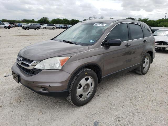 3CZRE3H39AG702740 - 2010 HONDA CR-V LX BROWN photo 1