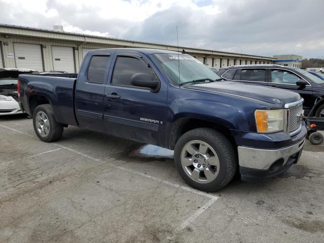 2GTEC290191132715 - 2009 GMC SIERRA C1500 SLE BLUE photo 4