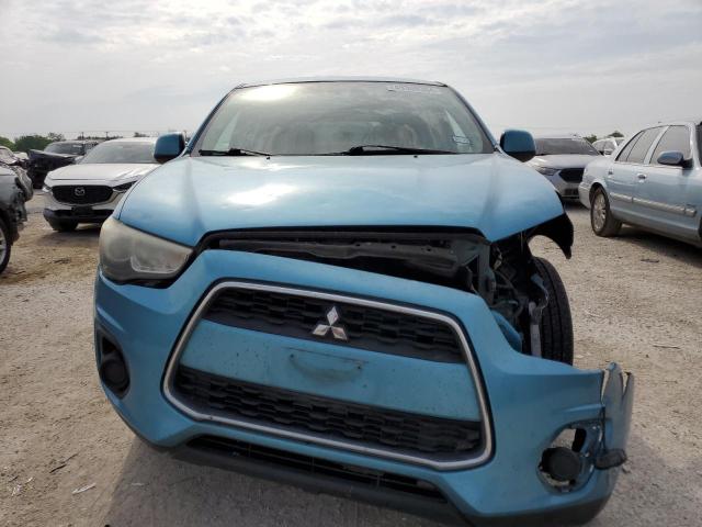 4A4AP3AUXEE021671 - 2014 MITSUBISHI OUTLANDER ES TURQUOISE photo 5