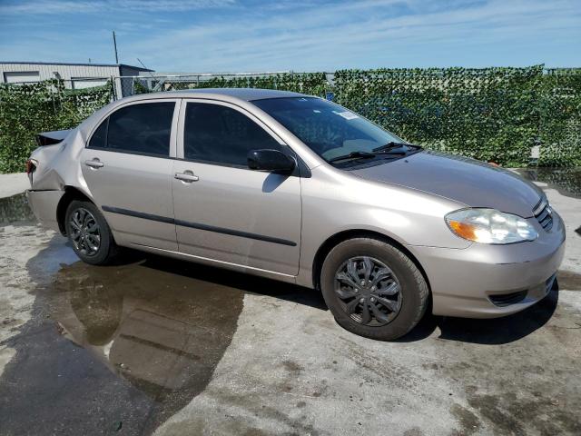 1NXBR32EX3Z171310 - 2003 TOYOTA COROLLA CE BEIGE photo 4