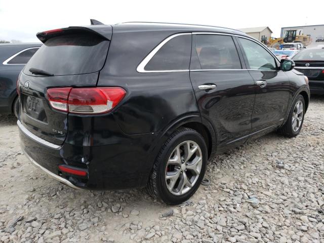 5XYPKDA56HG320715 - 2017 KIA SORENTO SX BLACK photo 3