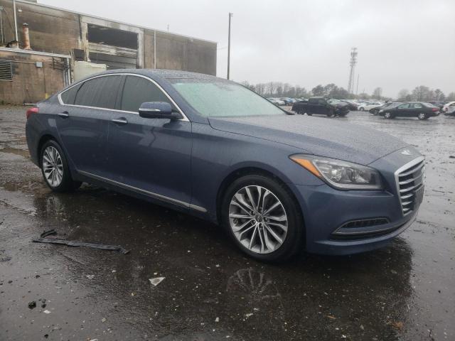 KMHGN4JE0FU031490 - 2015 HYUNDAI GENESIS 3.8L BLUE photo 4