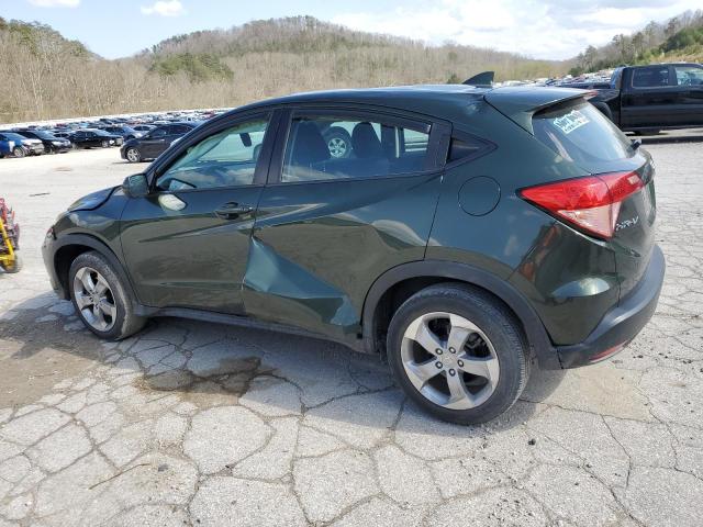 3CZRU6H36HG702287 - 2017 HONDA HR-V LX GREEN photo 2