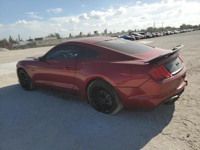 1FA6P8CF9J5116733 - 2018 FORD MUSTANG GT RED photo 2