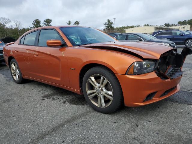 2B3CM5CT5BH593679 - 2011 DODGE CHARGER R/T ORANGE photo 4