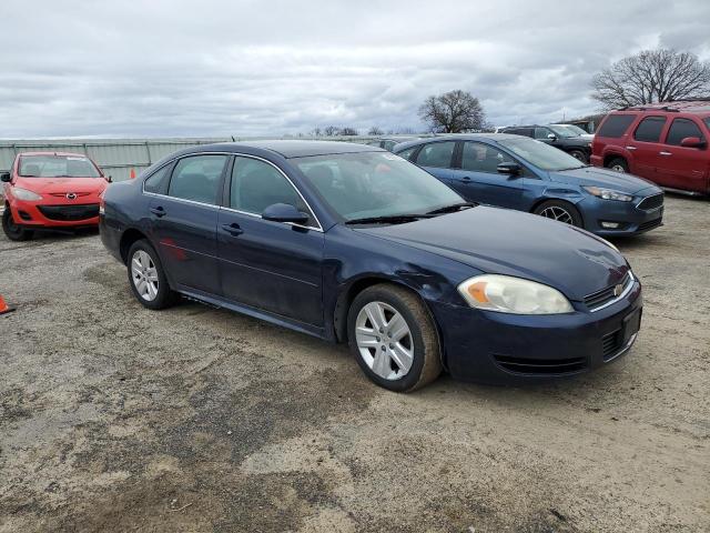 2G1WA5EK8A1220449 - 2010 CHEVROLET IMPALA LS BLUE photo 4