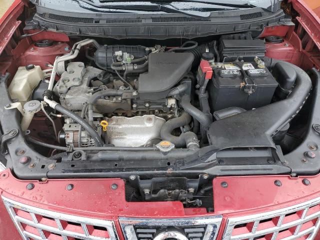 JN8AS5MV7AW128143 - 2010 NISSAN ROGUE S RED photo 11