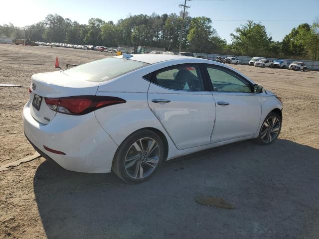 5NPDH4AE4EH505318 - 2014 HYUNDAI ELANTRA SE WHITE photo 3