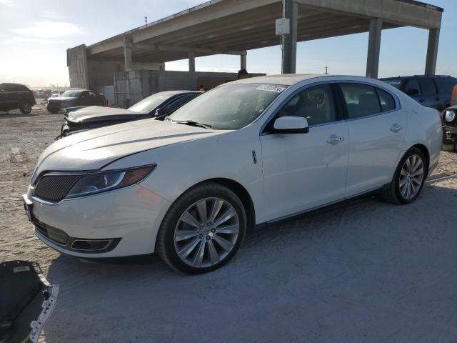 1LNHL9FT8DG600709 - 2013 LINCOLN MKS WHITE photo 1