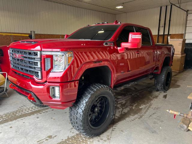 1GT49PEY5LF266629 - 2020 GMC SIERRA K2500 AT4 RED photo 2