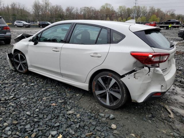 4S3GTAM6XH3754799 - 2017 SUBARU IMPREZA SPORT WHITE photo 2