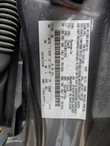 1FADP3E25DL242320 - 2013 FORD FOCUS S GRAY photo 13