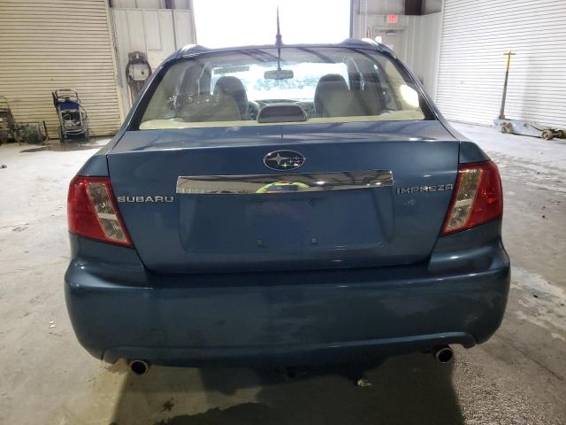 JF1GE61698H508623 - 2008 SUBARU IMPREZA 2.5I BLUE photo 6