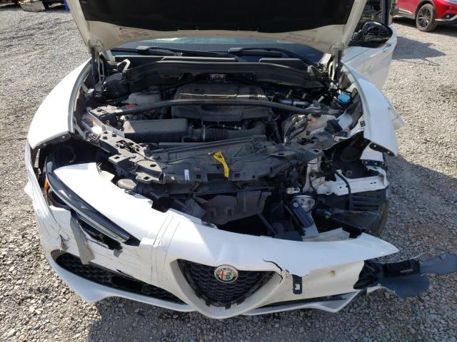 ZASFAKBN8J7B75706 - 2018 ALFA ROMEO STELVIO TI WHITE photo 12