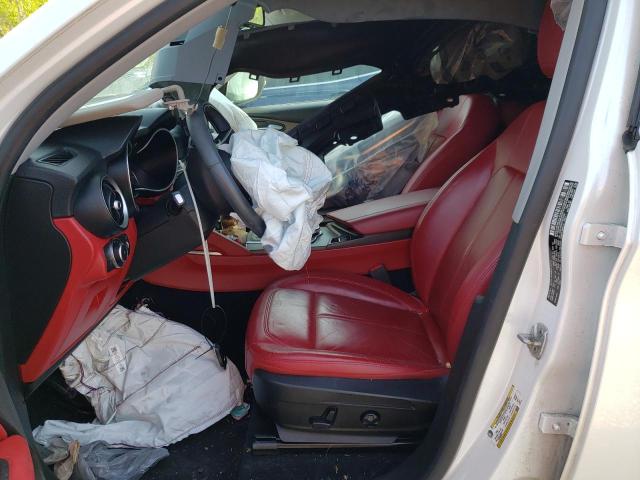 ZASFAKBN8J7B75706 - 2018 ALFA ROMEO STELVIO TI WHITE photo 7