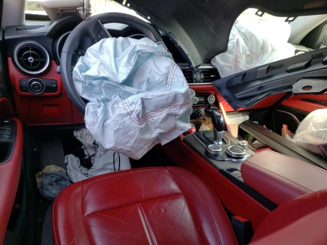 ZASFAKBN8J7B75706 - 2018 ALFA ROMEO STELVIO TI WHITE photo 8