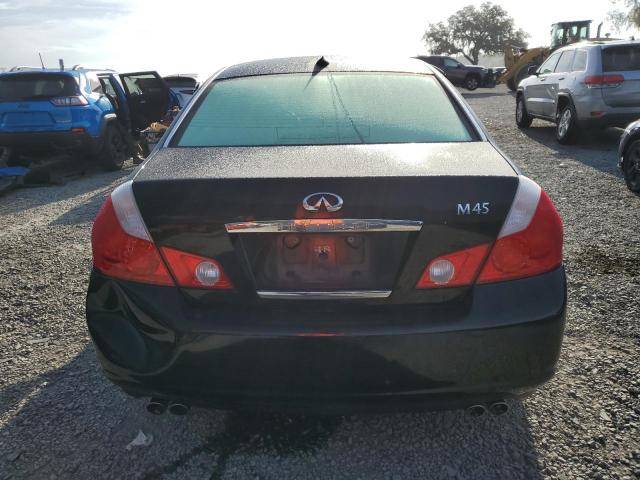 JNKBY01EX6M206275 - 2006 INFINITI M45 BASE BLACK photo 6