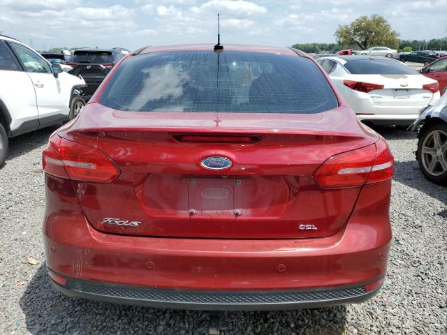 1FADP3H25HL228032 - 2017 FORD FOCUS SEL RED photo 6